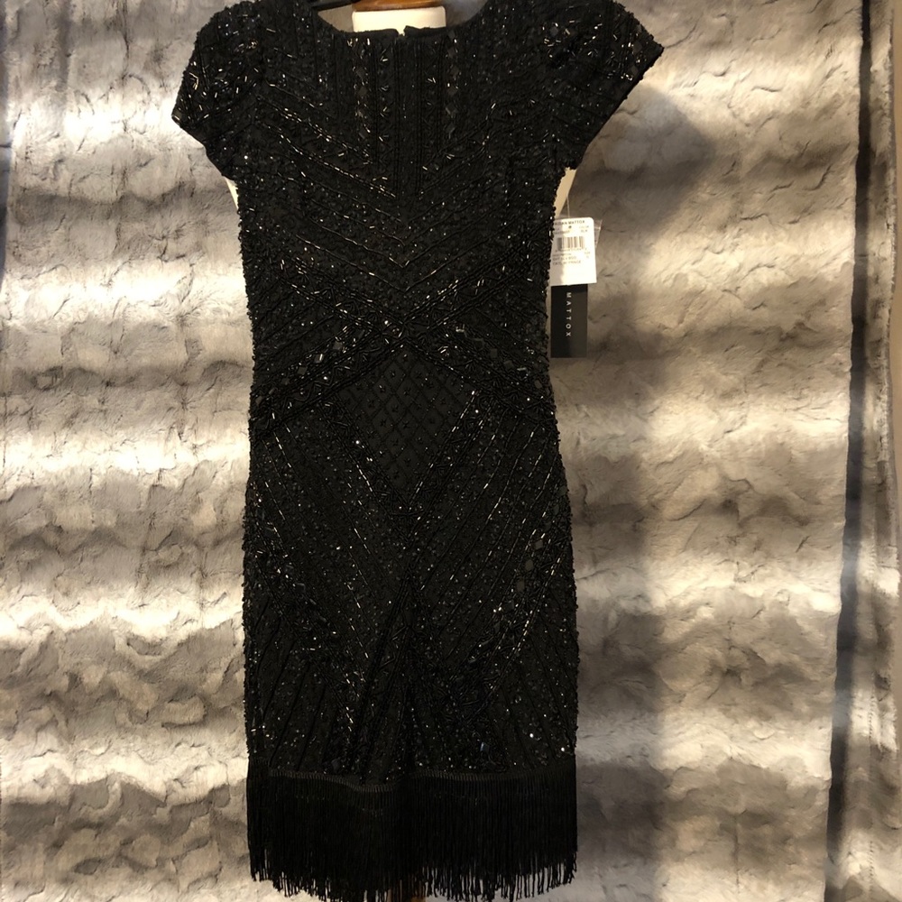 Aidan Mattox Sequin Dress